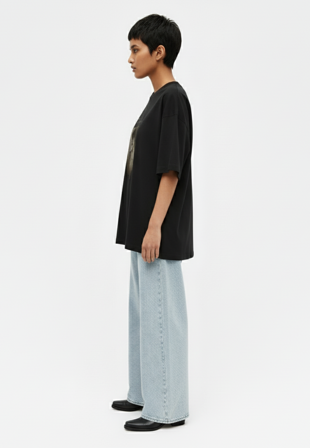 Aesthetic Edge Oversized Tee