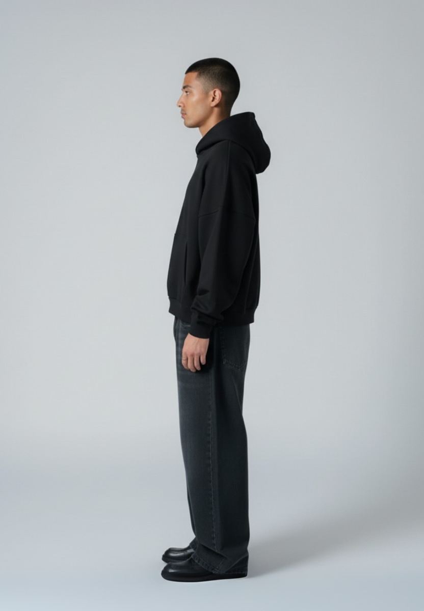 Loomon Dark Fade Oversized Hoodie
