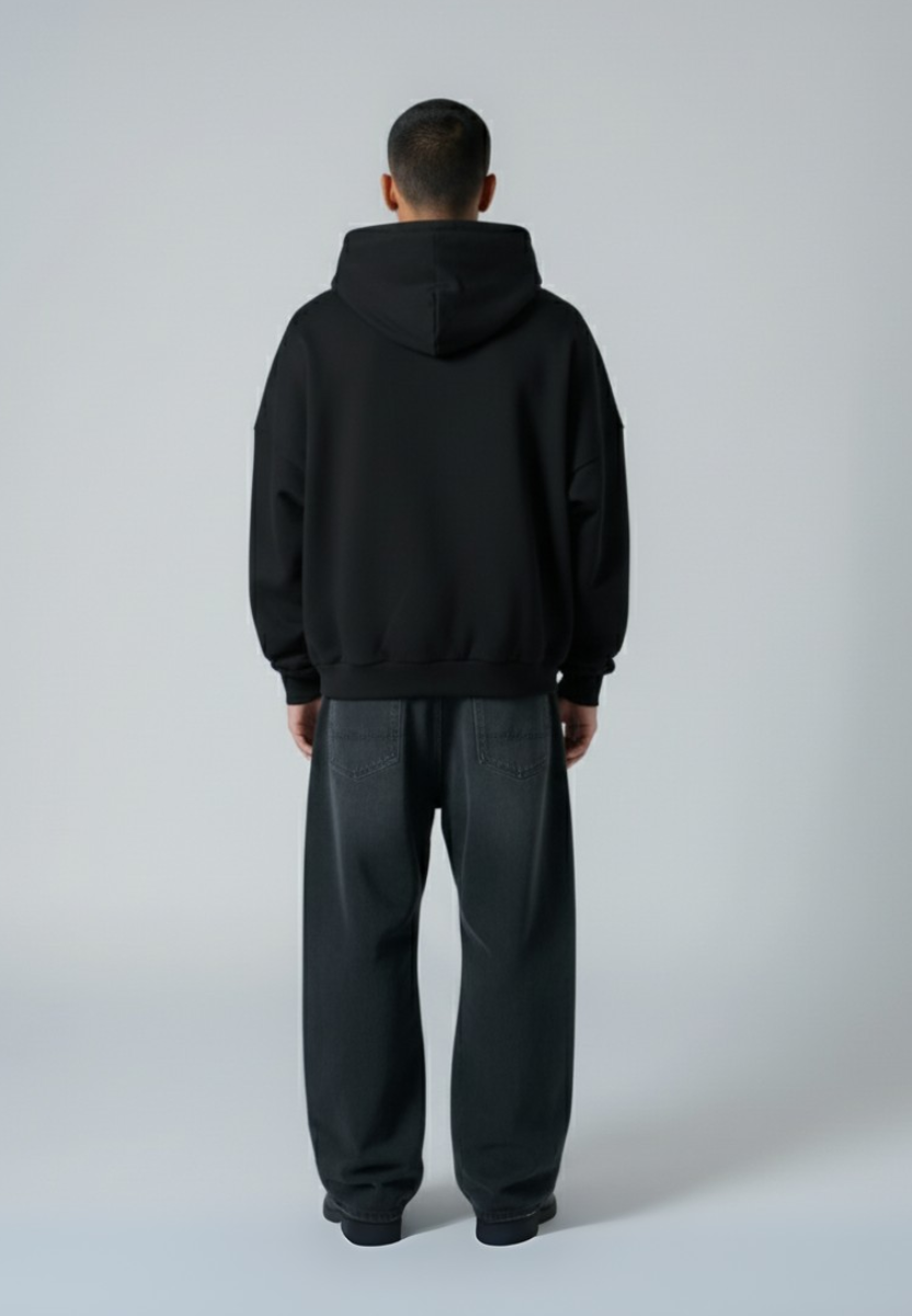 Loomon Dark Fade Oversized Hoodie