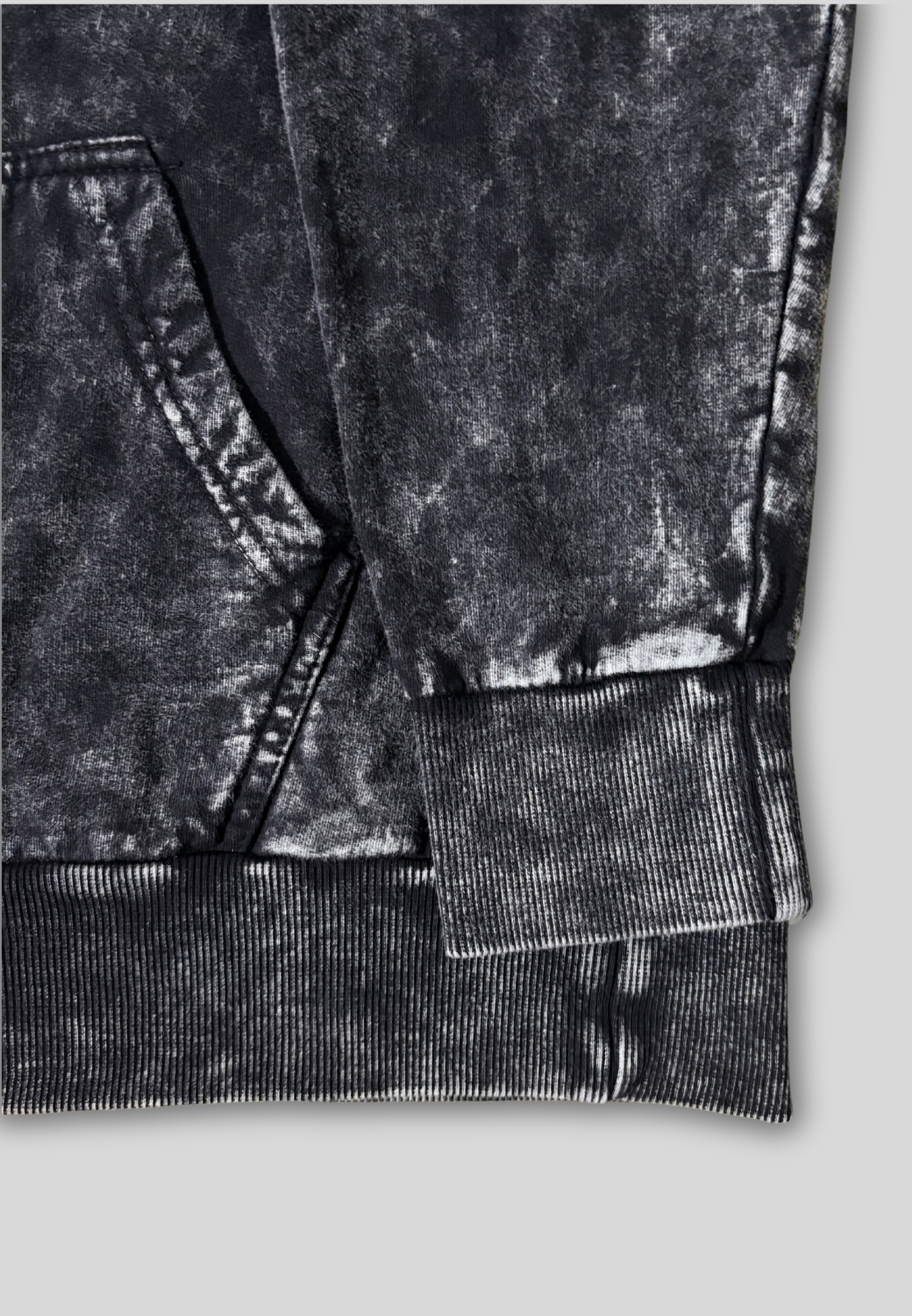 Loomon Charcoal Burn Hoodie