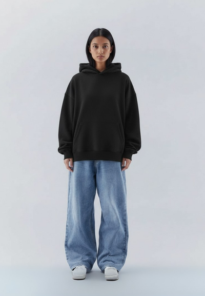 Loomon Dark Fade Oversized Hoodie